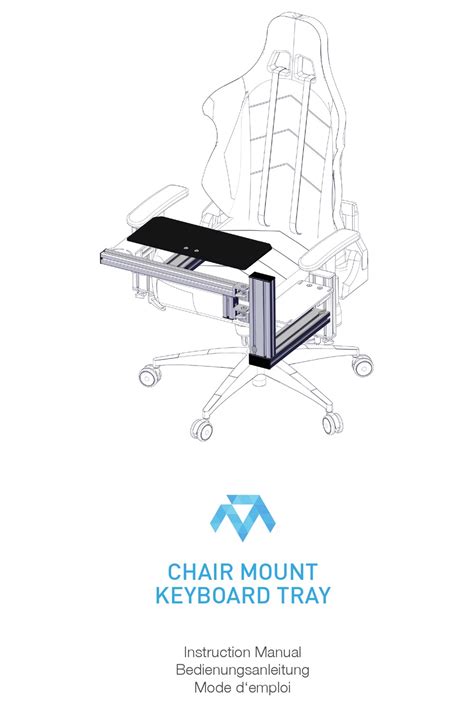 Monstertech Chair Mount Keyboard Tray Instruction Manual Pdf Download