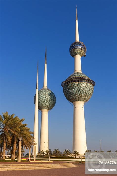 Kuwait Towers In Kuwait Stock Photo