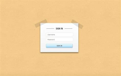 50 Free Html5 And Css3 Login Forms Css Author