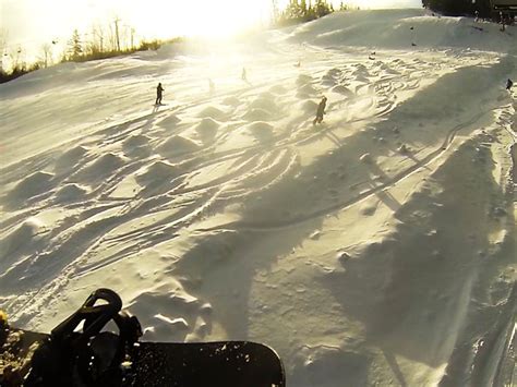 Powder Day Snowboarding Calabogie Peaks Youtube