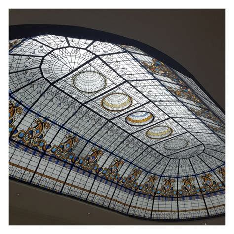 stained glass dome skylight zfmosaic factory