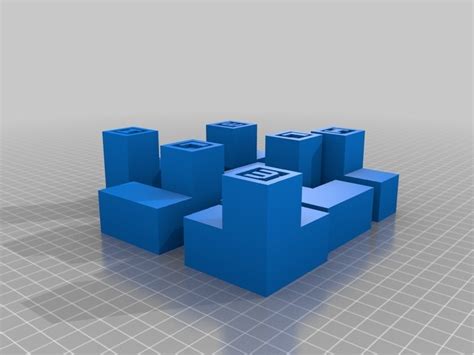 Free 3d File Soma Cube Labeled・3d Printer Design To Download・cults