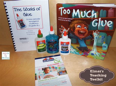 Elmers Glue Teaching Tool Kit Kids Learning The World Around Them