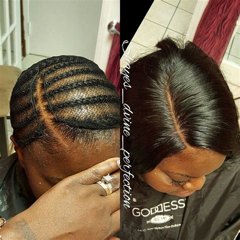 Braid Pattern For Middle Part Sew In With Closure Fashionblog