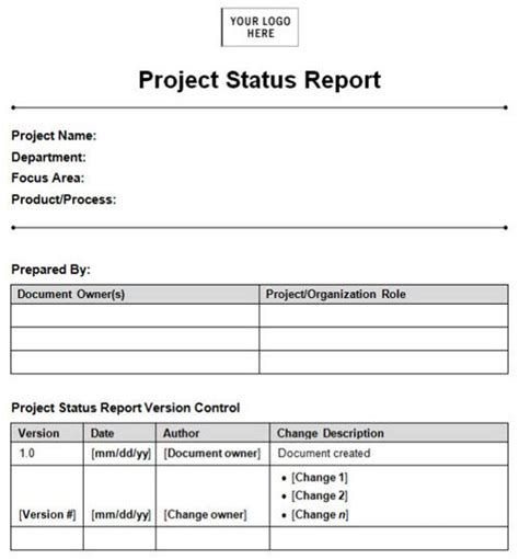 Ms Word Templates For Project Report 6 Professional Templates