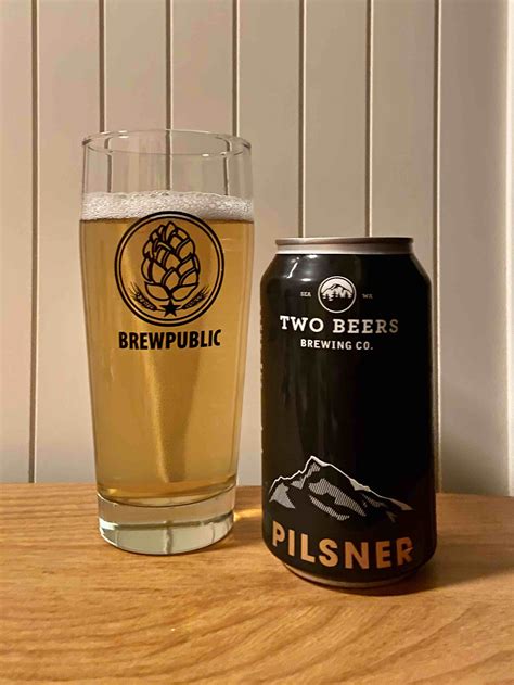 Two Beers Pilsner Receives A Packaging Refresh
