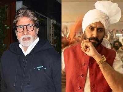 Amitabh Bachchan Celebrates Abhishek Bachchan S Best Actor Win For