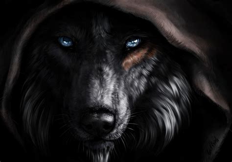 Image Silence Digital Brown Fantasy Wolf Hood Art Hd Wallpaper