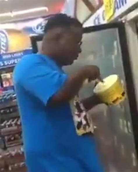 Copycat Prankster 36 Is Arrested Over Video Of Him Licking A Tub Of Ice Cream And Putting It