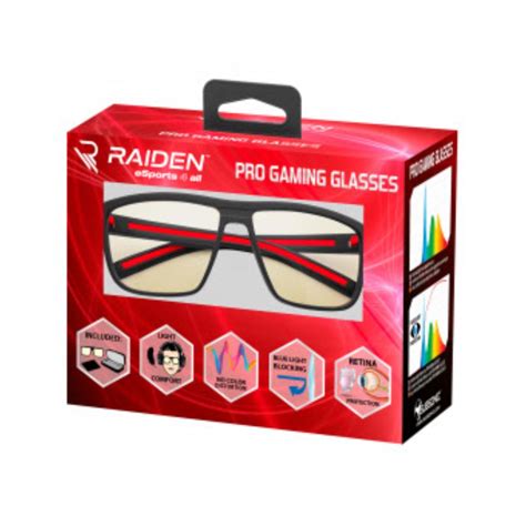 Raiden Pro Gaming Glasses Gamer Glasses For Blue Ray Protection Megatekk Malta