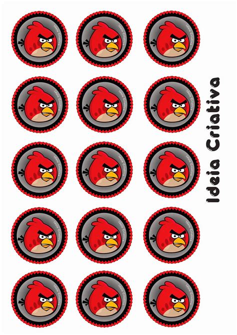 Angry Birds Free Printable Labels Or Toppers Oh My Fiesta For Geeks