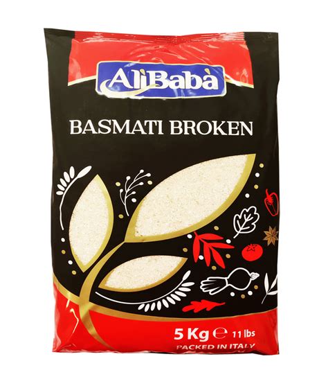 Alibaba Broken Basmati Rice 5 Kg Spice Town Online Grocery Store