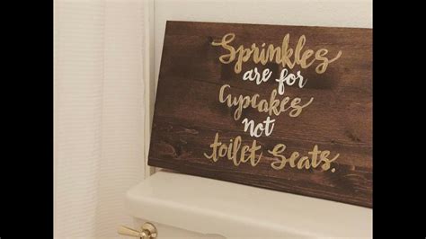 See more ideas about cupcake cakes, chocolate cookie recipes, pallet bathroom. Sprinkles are for cupcakes not toilet seats (With images ...