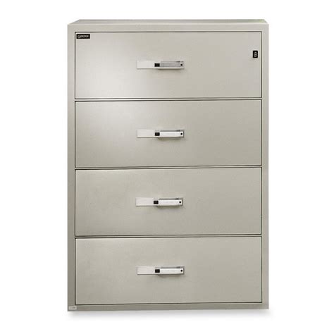 File Cabinet Insul 4dr Lateral Monk Office