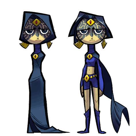 Redesign: Raven | Raven, Redesign, Character design