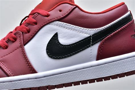 Air Jordan 1 Low “noble Red” 553558 604 Shoes