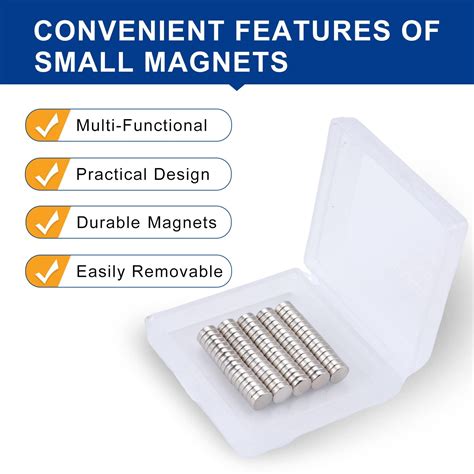 Buy Diymag Magnets 80 Pack Small Round Neodymium Magnets For Fridge