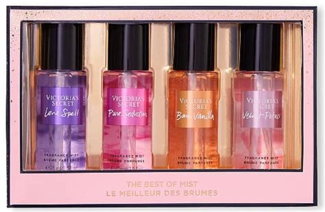 Buy Victoria S Secret Fragrance Mist T Set Bare Vanilla Love Spell Pure Seduction Velvet