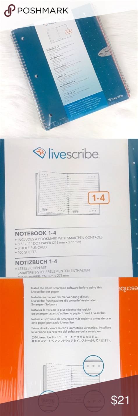 Livescribe Large Notebooks Pack Capture Lectures Labs Seminars Study