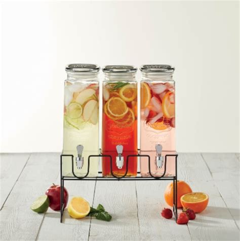 Hd Designs Outdoors Yorkshire Triple Beverage Dispenser With Stand