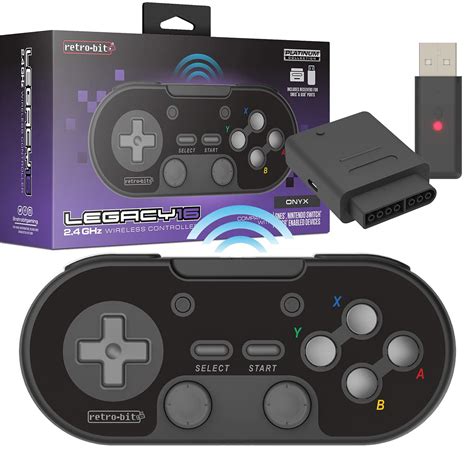 Retro Bit Legacy 16 Wireless 24ghz Controller For Nintendo Snes