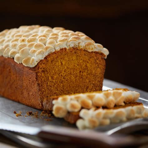 Pumpkin Spice Quick Bread With Toasted Marshmallows Crisco