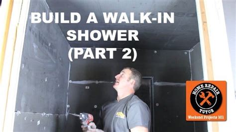 How To Build A Walk In Shower Part 2 Wedi Wall Installation 23 Steps With Pictures