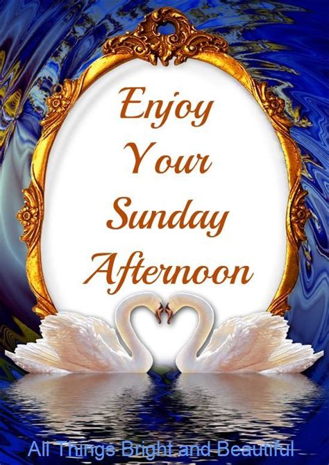Enjoy Your Sunday Afternoon Pictures Photos And Images For Facebook