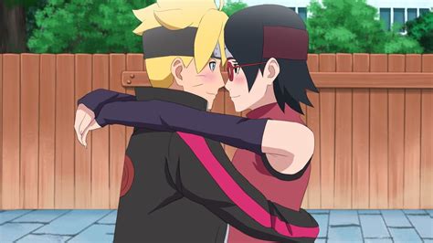 O Primeiro Beijo De Boruto E Sarada Aconteceu No Anime Boruto Next