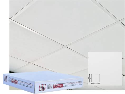 Suspended Wipeable Ceiling Tiles 595mm X 595mm Easyclean Waterproof 600mm X 600 Ebay