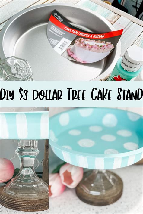 Diy Dollar Tree Cake Stand Re Fabbed In 2021 Diy Dollar Store