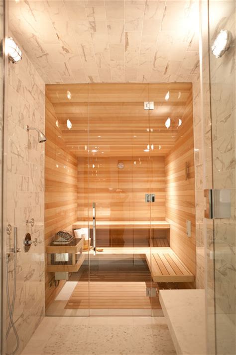 The benefits of the steam bath having the opportunity to benefit from a steam room at home is a small luxury that is easier to indulge in than you think. Steam Room - Contemporary - Bathroom - san francisco - by ...
