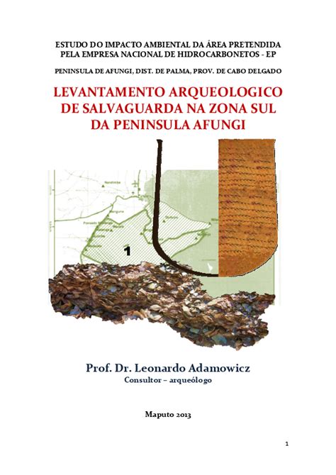 Pdf Levantamento Arqueologico De Salvaguarda Na Zona Sul Da Peninsula