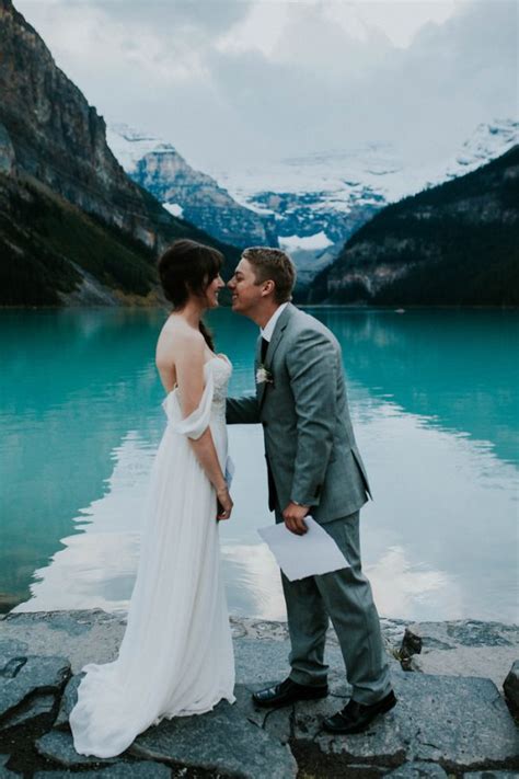 Look No Further Than These Photos For Your Lake Louise Elopement