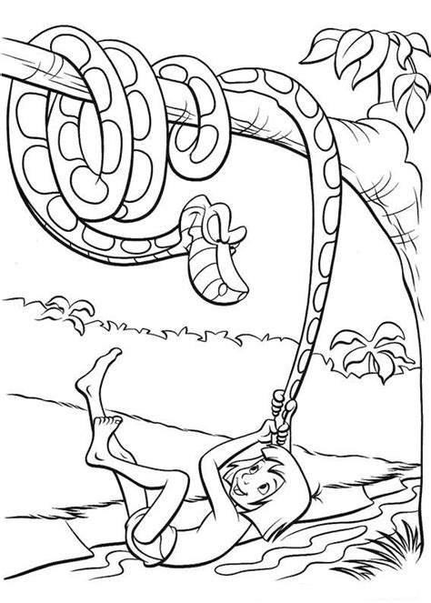 Lea el pdf de el libro de la selva en su navegador de forma gratuita. Dibujos para Colorear El Libro de la Selva 7 ...