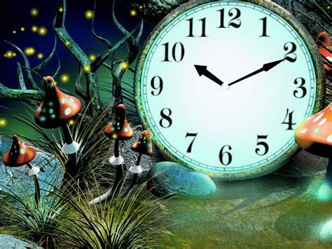 Free Download Forest Clock Live Wallpaper For Windows Magic Forest