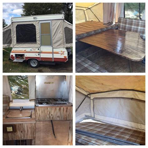 1981 Starlight Starcraft Pop Up Camper Tent Trailer For Sale In Tacoma