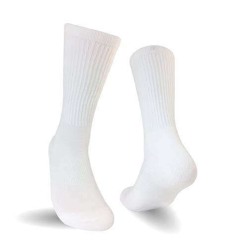 Blank All White Socks For Sublimation Silky Socks Official Store