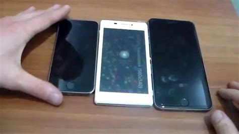Iphone 6 Plus Iphone 5s Vs Sony Xperia M2 Aqua İncelemesi Youtube