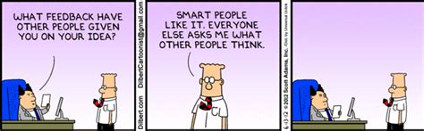 Listen To Feedback Dilbert Work Humor Office Humour Funny Thank You