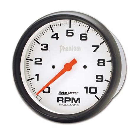 Autometer 5898 Phantom Air Core In Dash Tachometer10k Rpm5 Inch