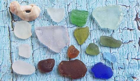 Beautiful Sea Glass Treasures On Romantic Bailey Island Healthy Meals For Two Sea Glass