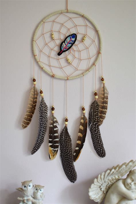 Feather Dream Catcher Dreamcatcher Native American Style Dream
