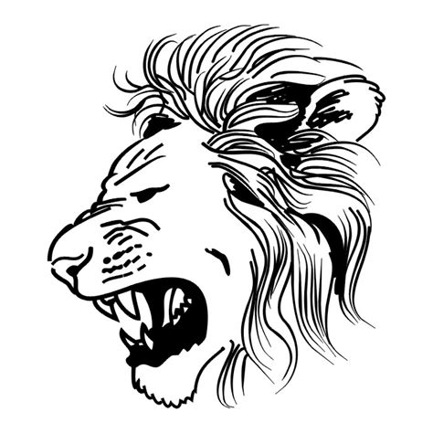 Free Lion Head Roaring Download Free Lion Head Roaring Png Images