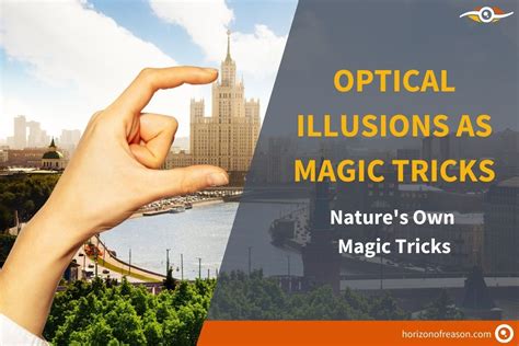 Perform Optical Illusions As Magic Tricks