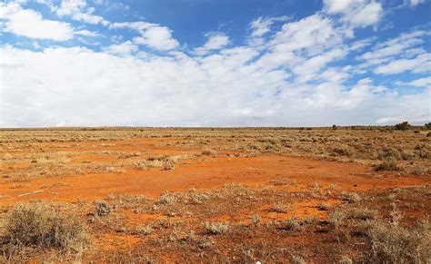 Australia Desert Red Dry Nature Landscape Desolate Wide Open