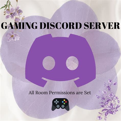 Gaming Discord Server Template Community Discord Server Game Discord