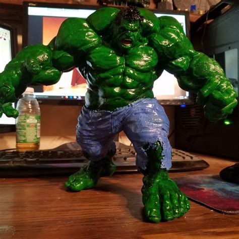 3d Printable Hulk By Tom Davis