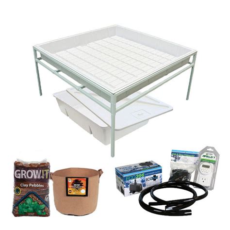 Botanicare 4 X 4 Ebb And Flow Hydroponic Flood Table Kit 4x4 Ebb And Flow