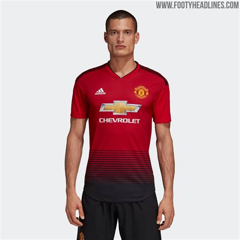 Manchester United 18 19 Home Kit Revealed Footy Headlines